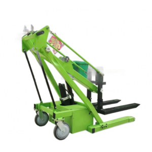 小型简易电动叉车便携式搬运叉车堆高车液压升降搬运车曲臂装卸车